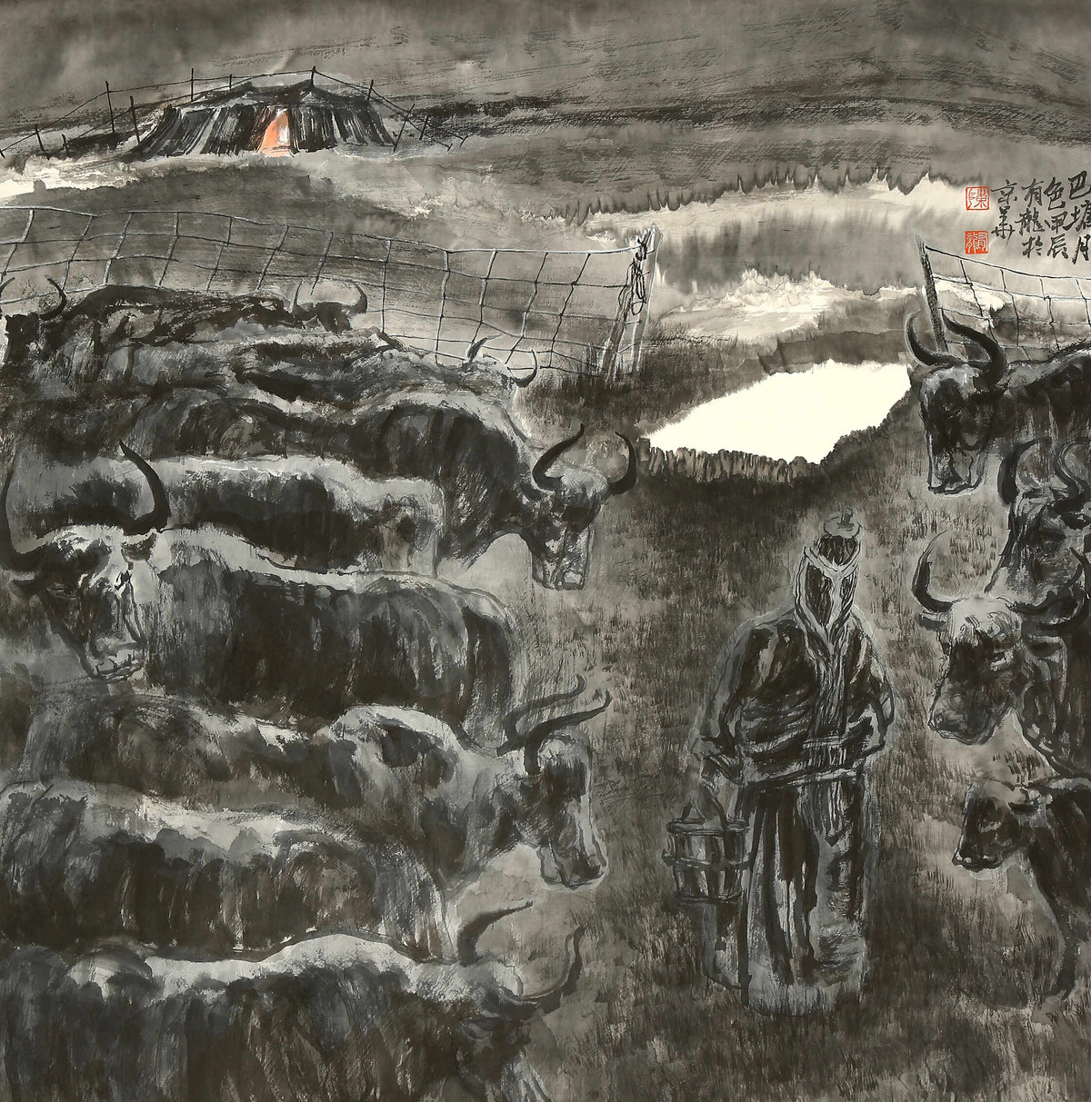 ”九九重阳 翰墨丹青“第四届中国老年书画展特约作品集