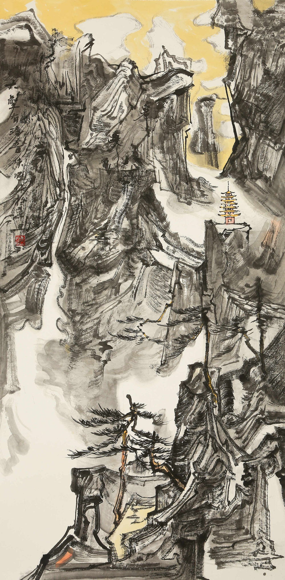 ”九九重阳 翰墨丹青“第四届中国老年书画展特约作品集