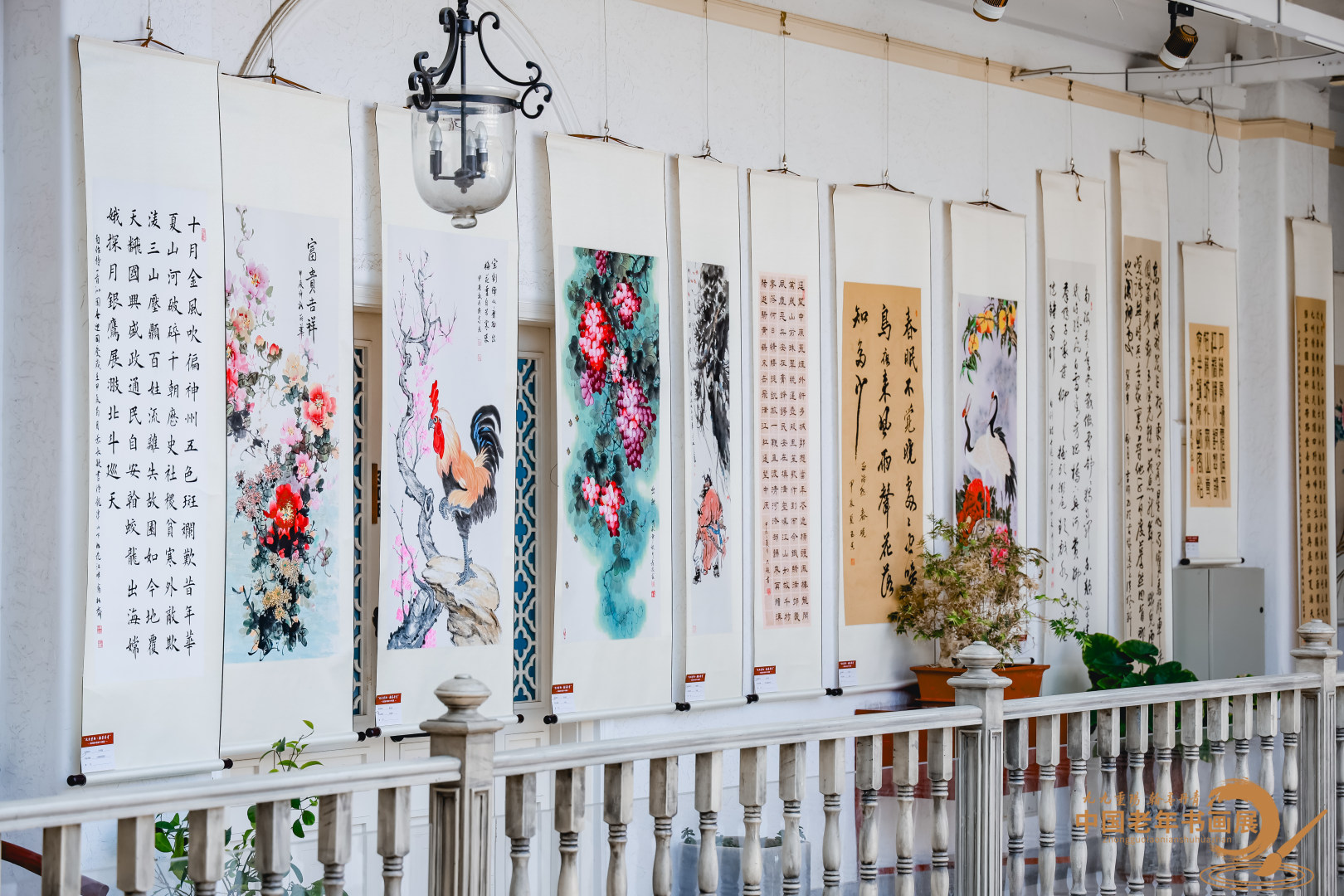 第四届中国老年书画展花絮