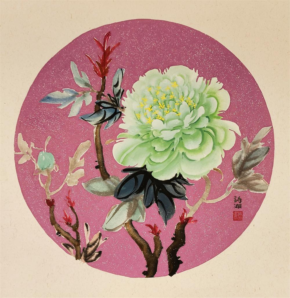 丹青绘吉意:画家诗湘作品的意象之美与文化传承-艺众网 丹青绘吉意:画家诗湘作品的意象之美与文化传承