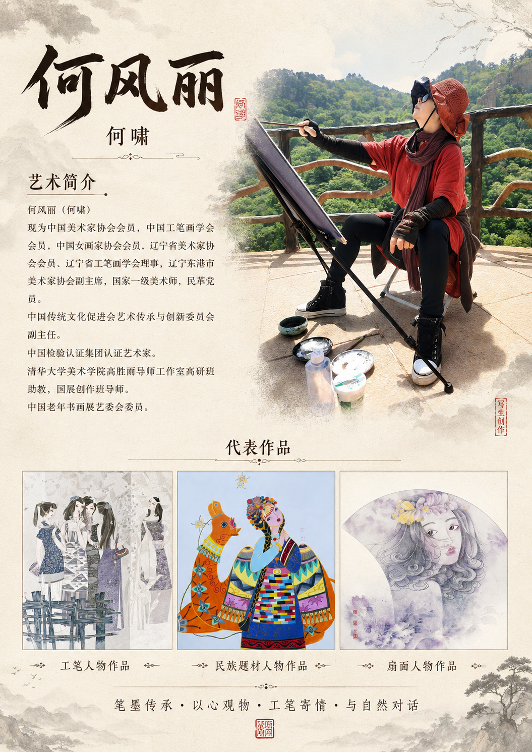 龙门生态园写生团艺术家名录