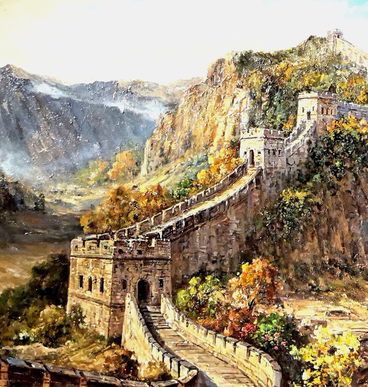 山河同脉——李国良“长城·黄河”油画新作论